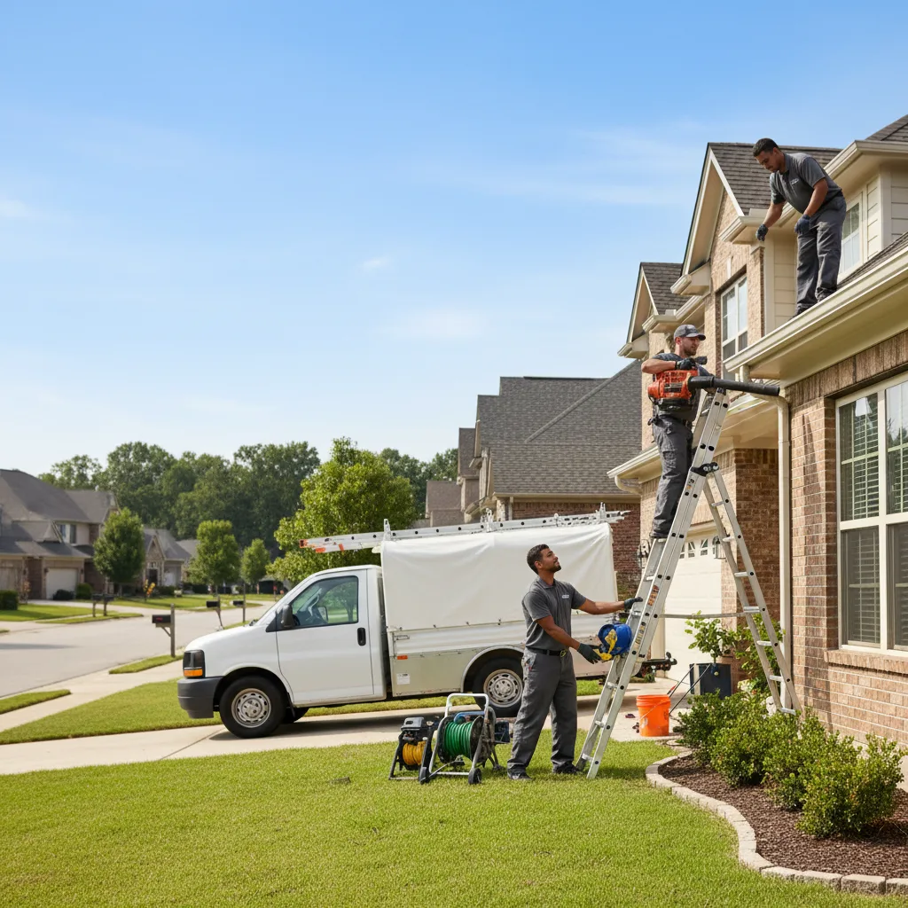 Home Gutter Service in Swanville, MN near me